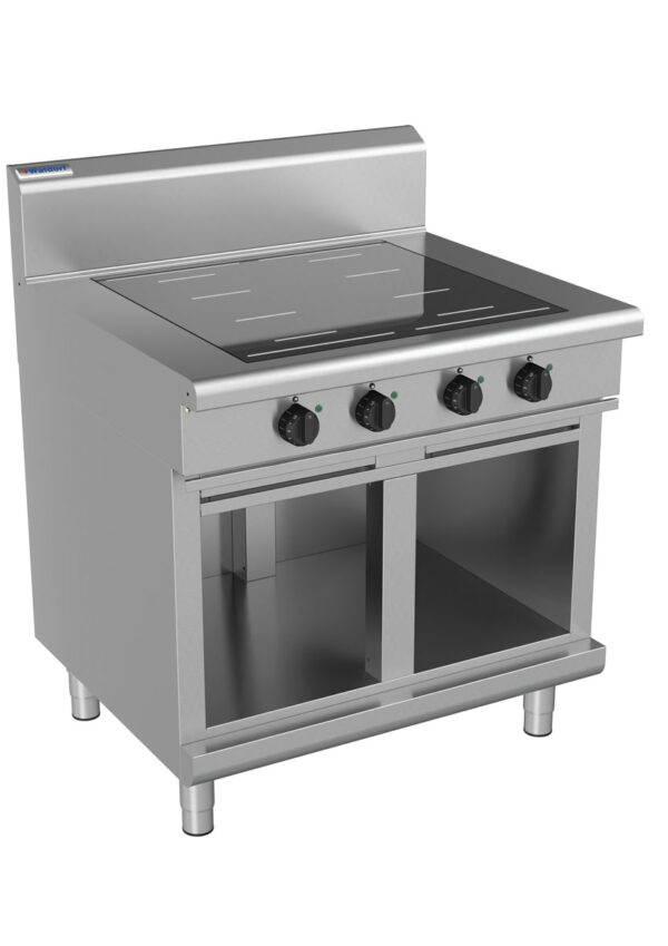 Waldorf 8400 Series IN8400F-CB 900mm Four Full Area Induction Cooktop on Cabinet Base - Image 2