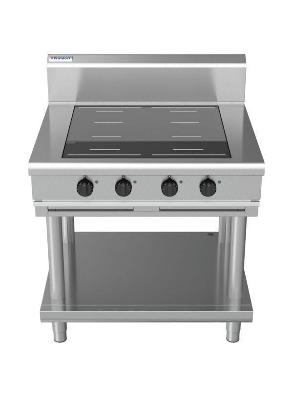 Waldorf 8400 Series IN8400F-LS 900mm Four Full Area Induction Cooktop on Leg Stand