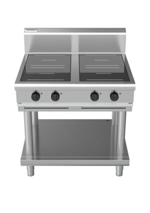 Waldorf 8400 Series IN8400R3-LS 900mm Four Round Induction Cooktop on Leg Stand