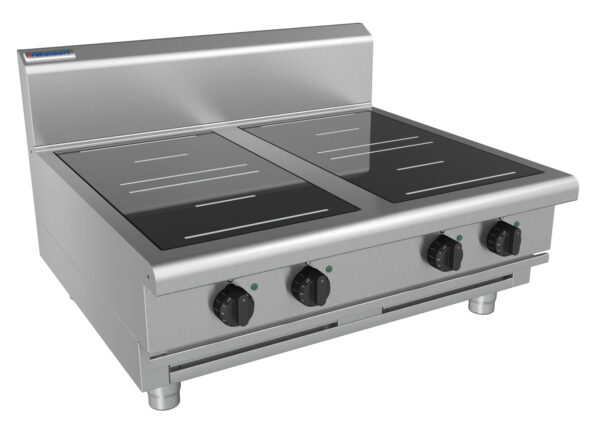 Waldorf 8400 Series IN8400R5-B 900mm Four Round Induction Benchtop Cooktop - Image 2