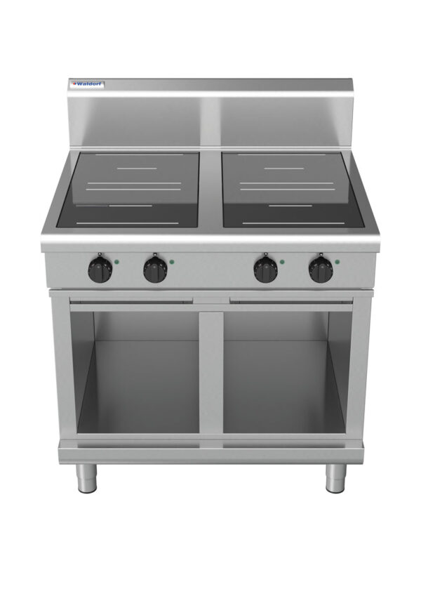Waldorf 8400 Series IN8400R5-CB 900mm Four Round Induction Cooktop on Cabinet Base