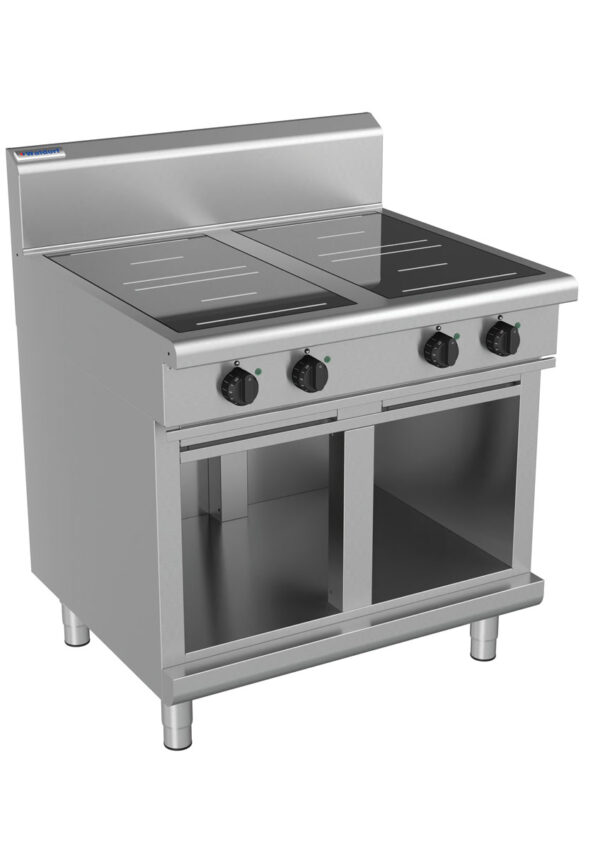 Waldorf 8400 Series IN8400R5-CB 900mm Four Round Induction Cooktop on Cabinet Base - Image 2