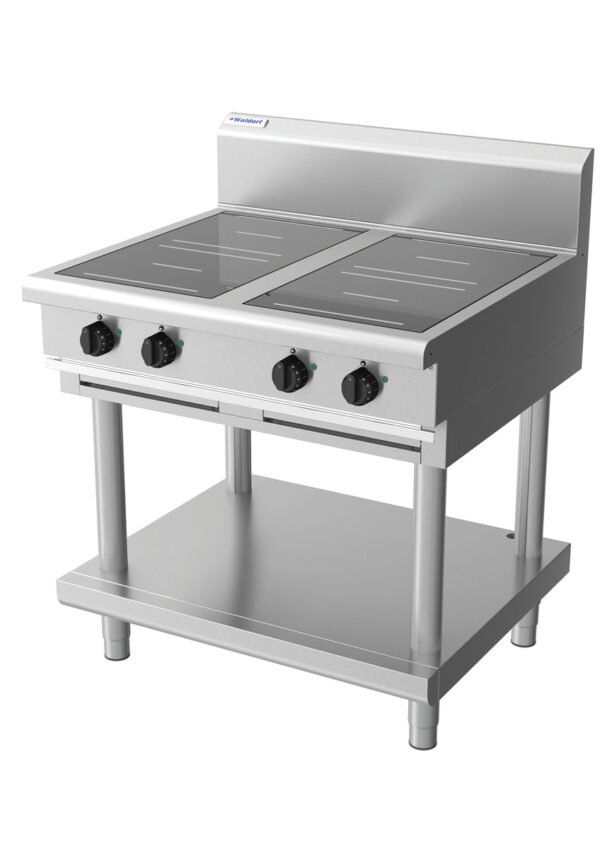 Waldorf 8400 Series IN8400R5-LS 900mm Four Round Induction Cooktop on Leg Stand - Image 3