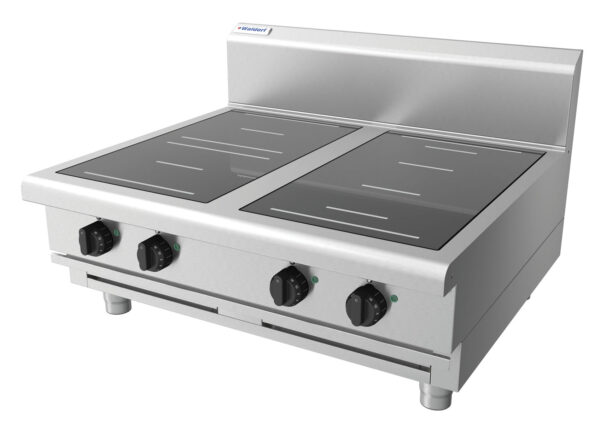 Waldorf 8400 Series IN8400R3F-B 900mm Four Induction Benchtop Cooktop with Full Square and Round Zones - Image 3