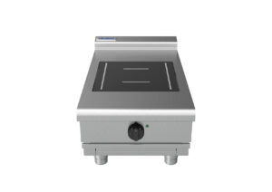 Waldorf 8100 Series INL8100F-B 450mm Single Full Area Induction Benchtop Cooktop with Low Height Splashback