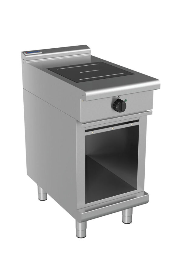 Waldorf 8100 Series INL8100R3-CB 450mm Single Round Induction Cooktop on Cabinet Base with Low Height Splashback - Image 2