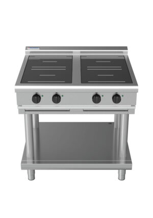 Waldorf 8400 Series INL8400R5-LS 900mm Four Round Induction Cooktop on Leg Stand