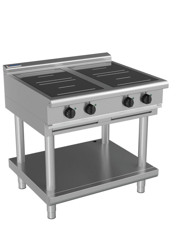 Waldorf 8400 Series INL8400R5-LS 900mm Four Round Induction Cooktop on Leg Stand - Image 2