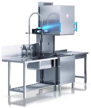Meiko M-iclean HM 500x500 Rack Pass Through Dishwasher