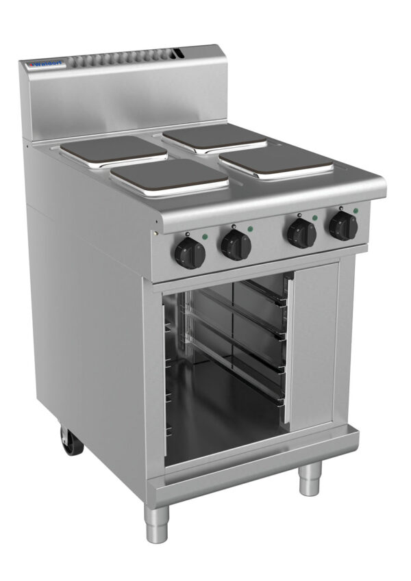 Waldorf 8400 Series RN8400SE-CB 600mm Electric Cooktop on Cabinet Base with Sealed Hobs - Image 2