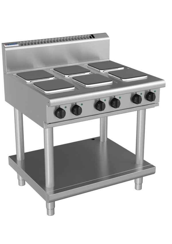 Waldorf 8600 Series RN8600SE-LS 900mm Electric Cooktop on Leg Stand with Sealed Hobs - Image 2