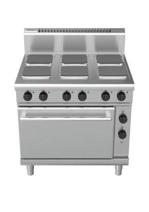 Waldorf 8610 Series RN8610SEC 900mm Electric Cooktop on 2/1 Convection Oven with Sealed Hobs