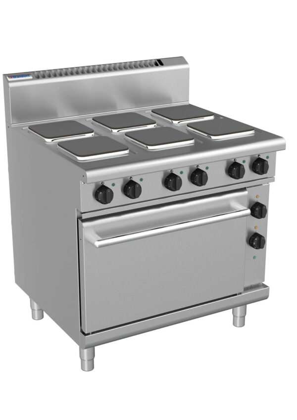Waldorf 8610 Series RN8610SE 900mm Electric Cooktop on 2/1 Static Oven with Sealed Hobs - Image 2