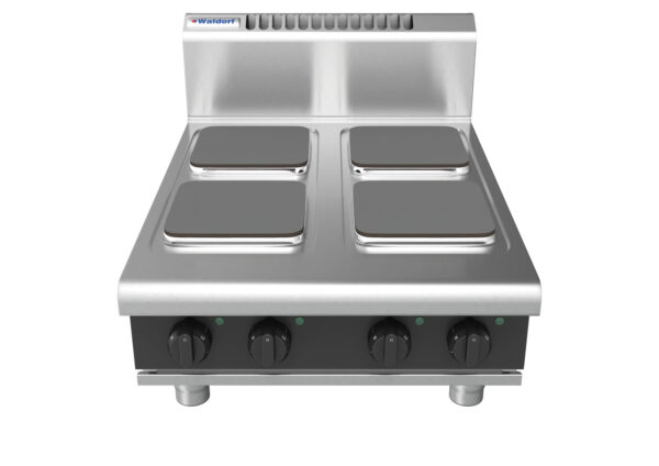 Waldorf BOLD 8400 Series RNB8400SE-B-BLK 600mm Electric Benchtop Cooktop with Sealed Hobs in Black