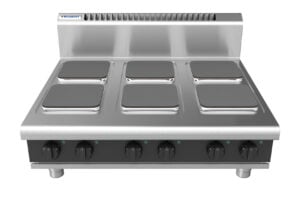 Waldorf BOLD 8600 Series RNB8600SE-B-BLK 900mm Electric Benchtop Cooktop with Sealed Hobs in Black