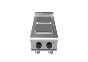 Waldorf 8200 Series RNL8200SE-B 300mm Electric Benchtop Cooktop with Sealed Hobs and Low Height Splashback