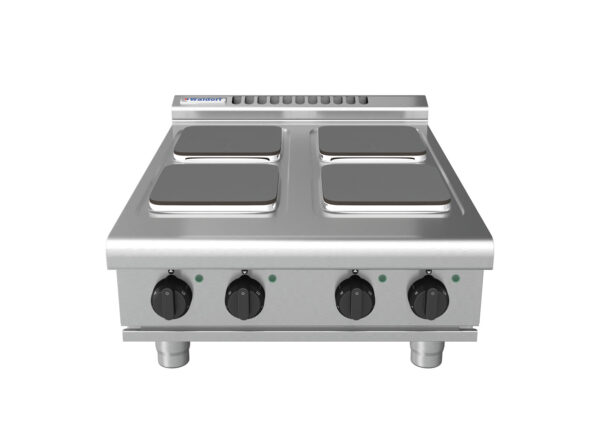 Waldorf 8400 Series RNL8400SE-B 600mm Electric Benchtop Cooktop with Sealed Hobs and Low Height Splashback - Image 2