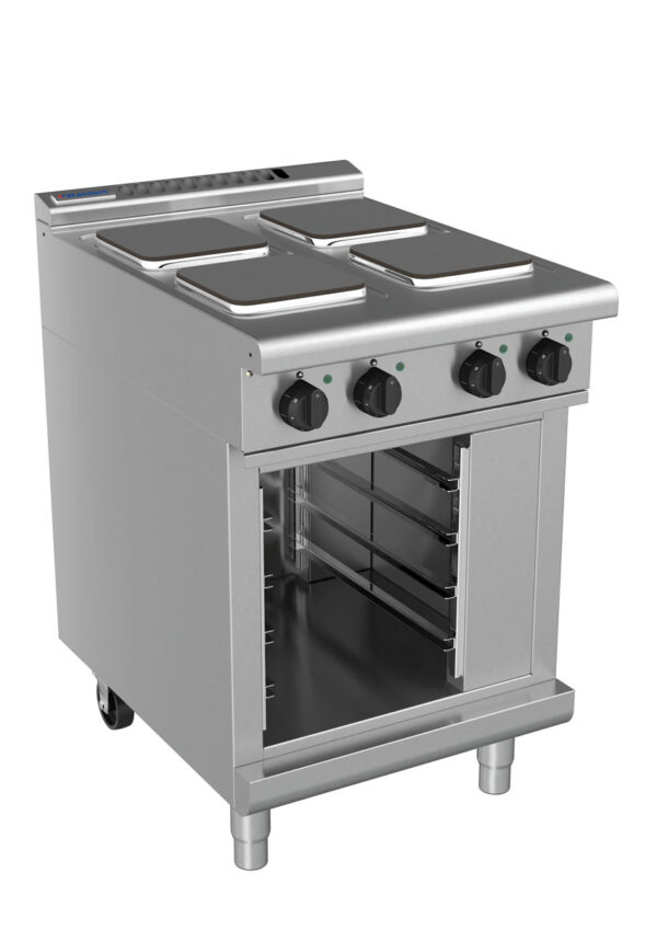 Waldorf 8400 Series RNL8400SE-CB 600mm Electric Cooktop on Cabinet Base with Sealed Hobs and Low Height Splashback - Image 2