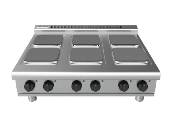 Waldorf 8600 Series RNL8600SE-B 900mm Electric Benchtop Cooktop with Sealed Hobs and Low Height Splashback