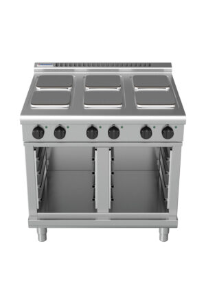 Waldorf 8600 Series RNL8600SE-CB 900mm Electric Cooktop on Cabinet Base with Sealed Hobs and Low Height Splashback
