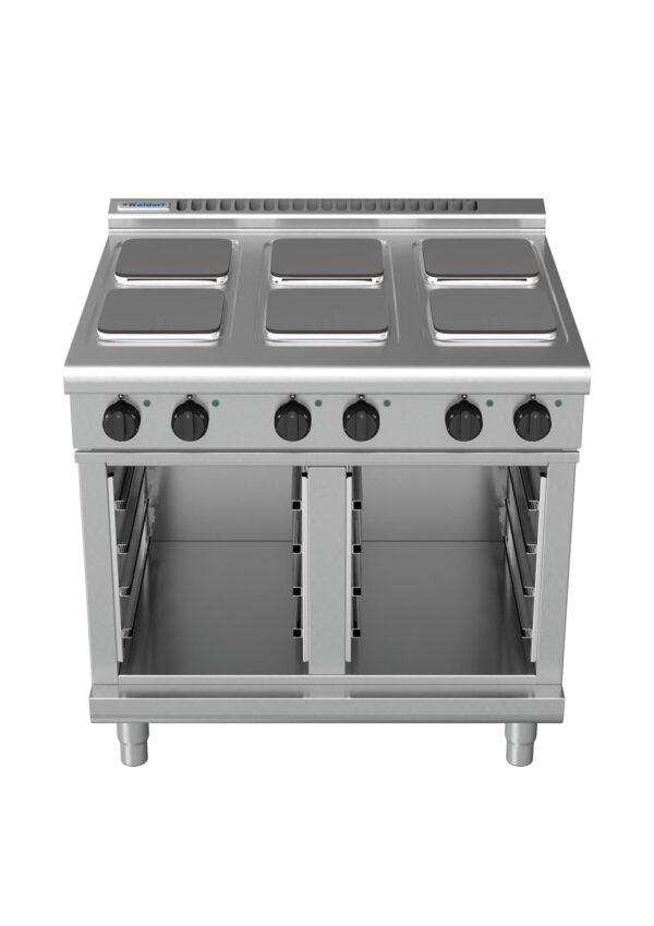Waldorf 8600 Series RNL8600SE-CB 900mm Electric Cooktop on Cabinet Base with Sealed Hobs and Low Height Splashback