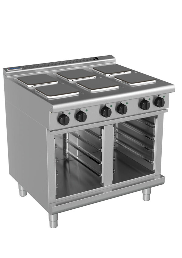 Waldorf 8600 Series RNL8600SE-CB 900mm Electric Cooktop on Cabinet Base with Sealed Hobs and Low Height Splashback - Image 2