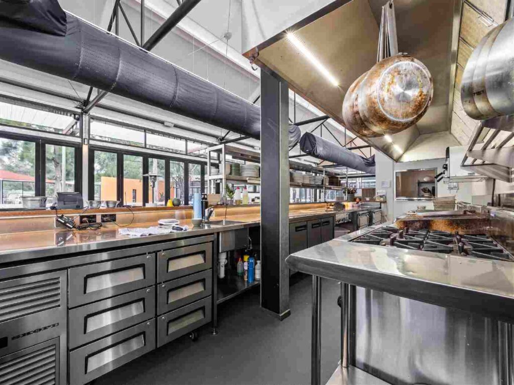 commercial kitchen project