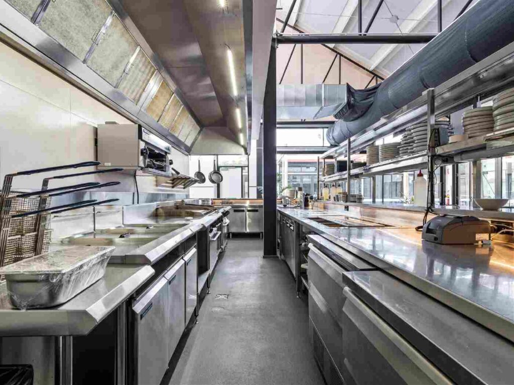 commercial kitchen project