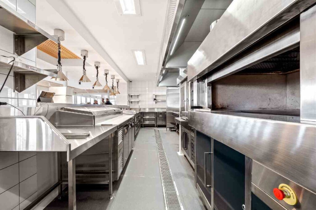 The Goose commercial kitchen project