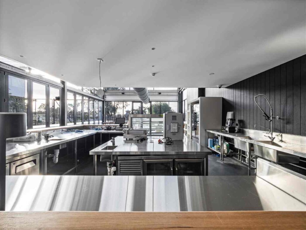 commercial kitchen project