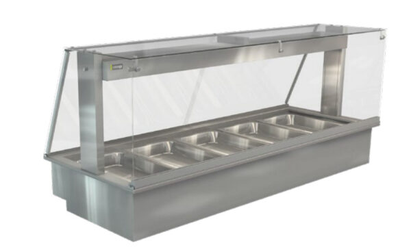 Cossiga LSBM5-FS Heated Bain Marie Buffet Display