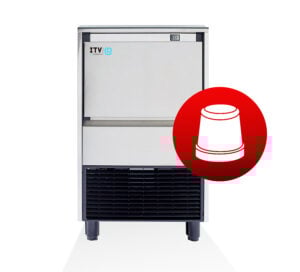 Skope GALA.NG110A 114kg/day Self Contained Ice Cube Machine