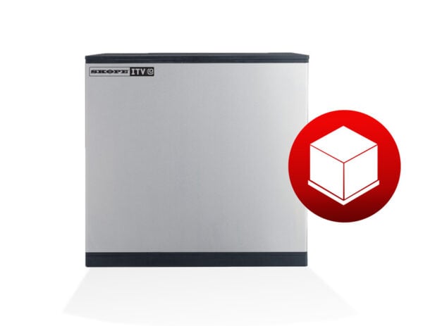 Spika SPIKA MS410A FD 405kg/day Full Dice Modular Ice Cube Maker