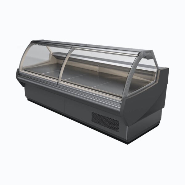 Bromic DD1250CG-NR 1330mm Curved Glass Deli Display - Image 6