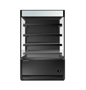 Skope OD1100N-LS-SG 1025Lt Open Deck Display Chiller with Security Grill