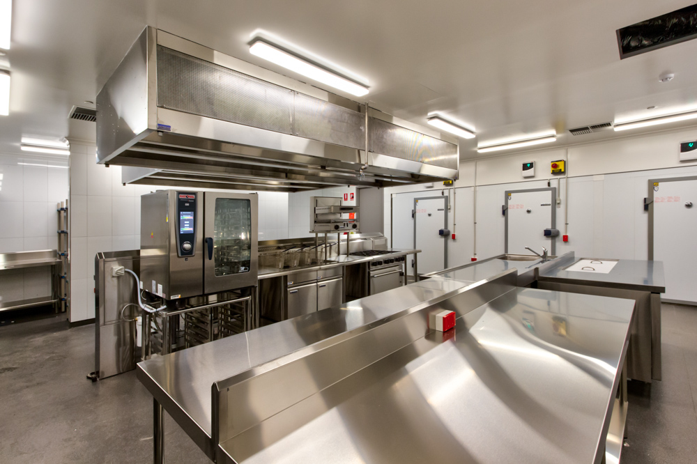 Zone kitchen layout - baile aged care