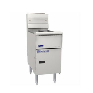 Pitco SSH55T-SSTC 2 x 11Lt Gas Fryer (NAT Gas)