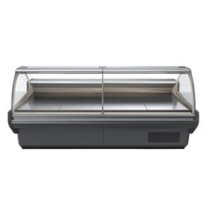 Bromic DD1250CG-NR 1330mm Curved Glass Deli Display