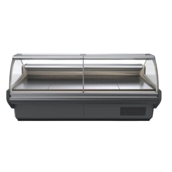 Bromic DD1250CG-NR 1330mm Curved Glass Deli Display