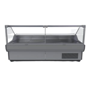 Bromic DD1875SG-NR 1955mm Square Glass Deli Display