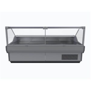 Bromic DD2500SG-NR 2580mm Square Glass Deli Display