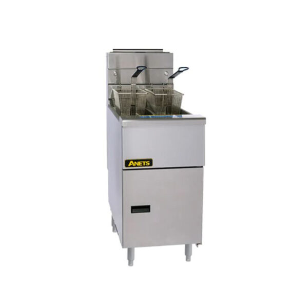Anets AGG14T Spit Pot Gas Tube Fryer (NAT Gas)