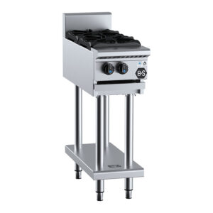 B+S BT-SB2 2 Burner Boiling Top on Stand (NAT Gas)