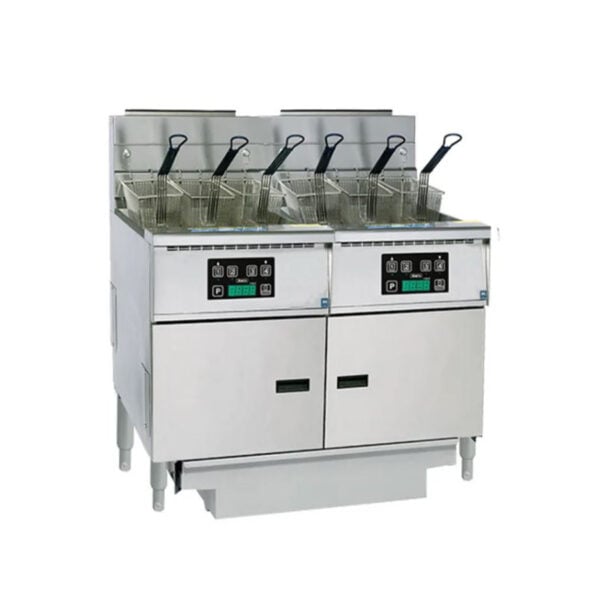 Anets FDAGP255D 2 Fryer Gas Filter Drawer System (NAT Gas)