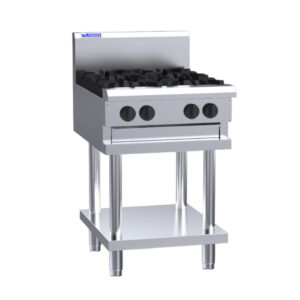 Luus CS-4B 600mm 4 Burner Cooktop (LPG Gas)