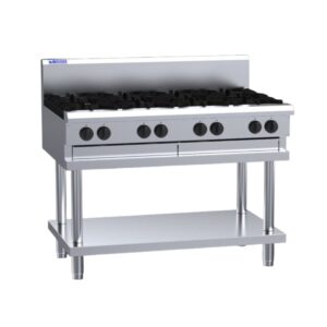 Luus CS-8B Series 1200mm 8 Burner Cooktop (Nat Gas)