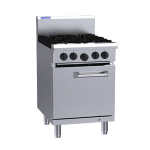 Luus RS-4B 4 Gas Burner with Static Oven (LPG Gas)