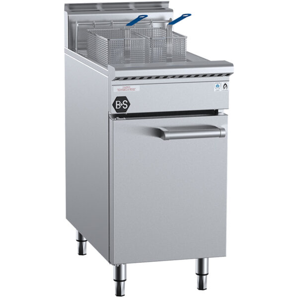 B & S TF-451 Single Pan Turbo Fryer (LPG Gas)