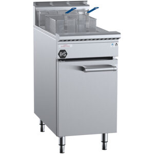 B & S TF-451 Single Pan Turbo Fryer (NAT Gas)