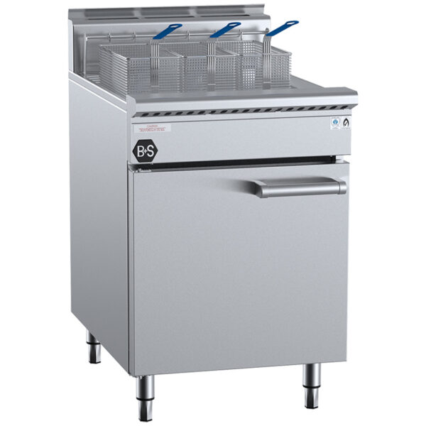 B & S TF-601 600mm Gas Deep Fryer (LPG Gas)